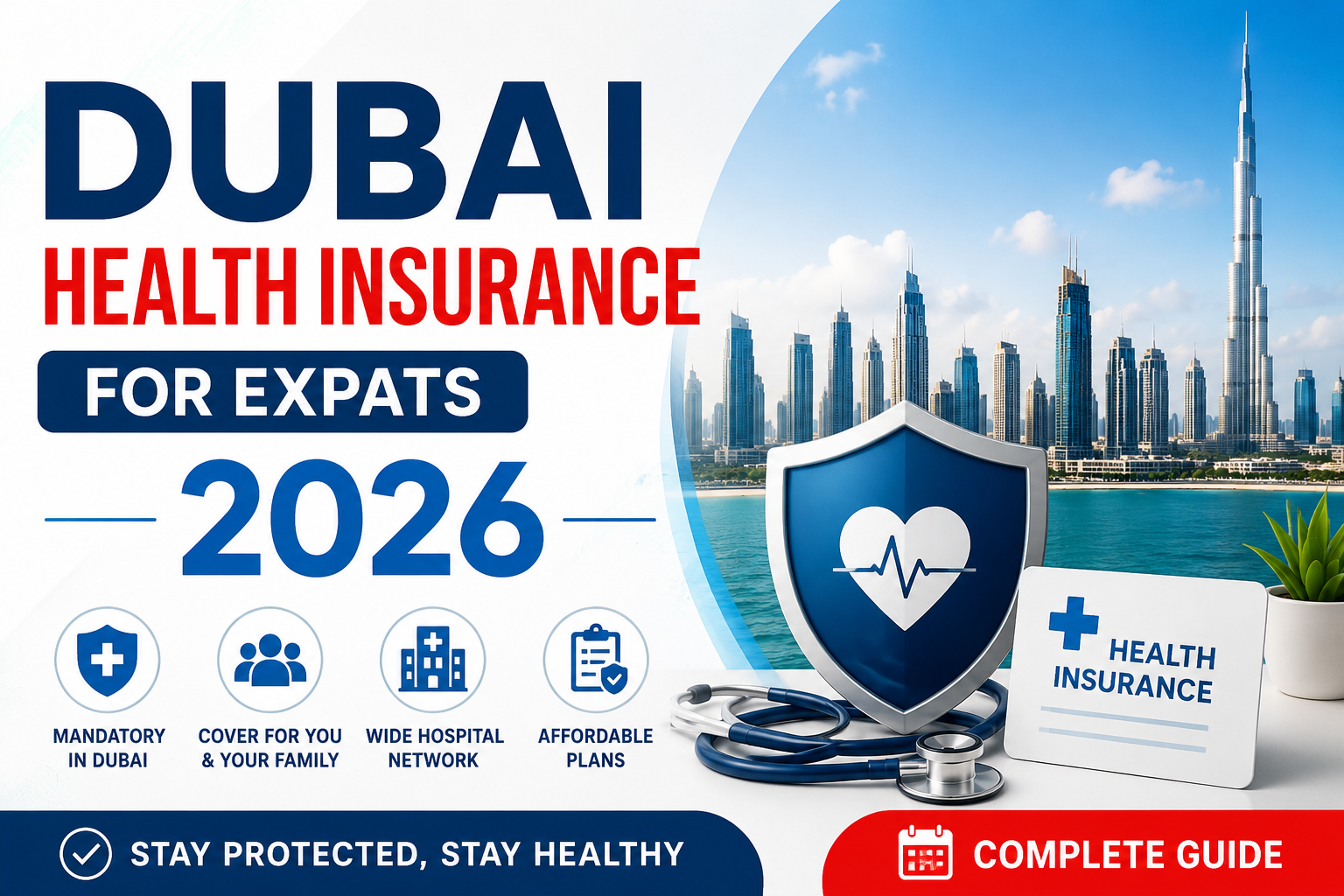 Dubai Health Insurance for Expats 2026 | Best Medical Insurance Plans UAE